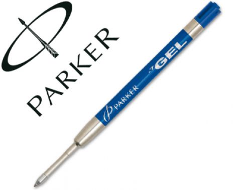 Recarga esferografica gel parker azul , Parker , 34940 , 3501179503462